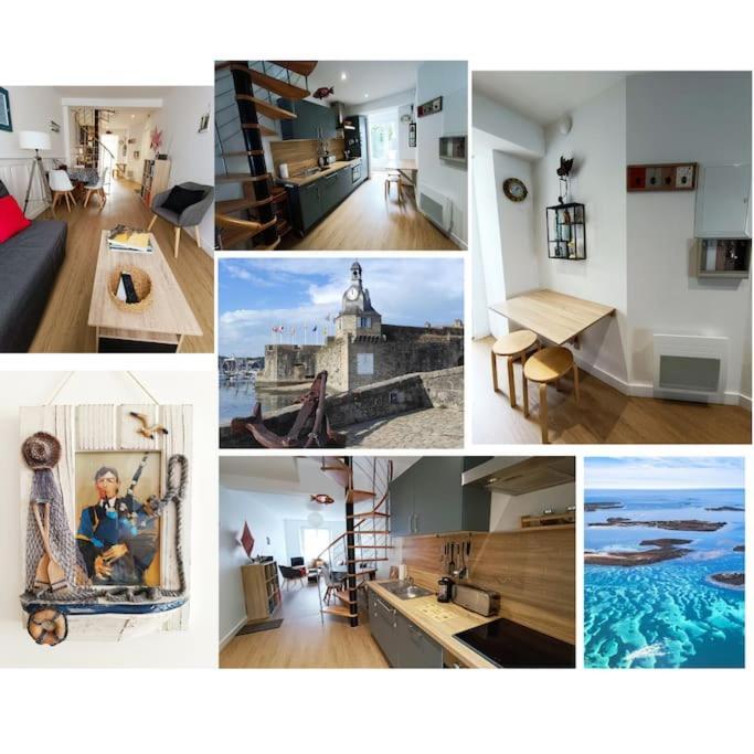 Chez Louisette Centre Ville Et Plages A Pied! กงการ์โน ภายนอก รูปภาพ